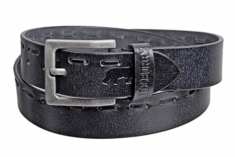 Kožený opasek 4 cm šířka