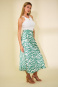 náhled Letní midi sukně
